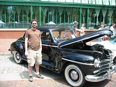 My family and I walked around the classic car show on St Anthony Main on 